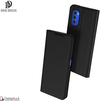 Dux Ducis Skin Pro dirbtinės odos dėklas - juodas (Motorola Moto G51) Dux Ducis Skin Pro dirbtinės odos dėklas - juodas (Motorola Moto G51)